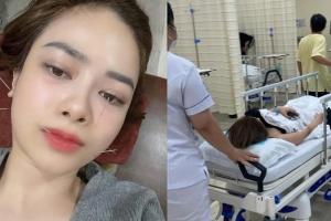 Một nữ ca sĩ Vbiz bị liệt dây thần kinh số 7, phải cấp cứu nửa đêm