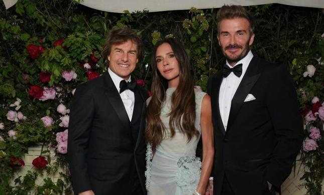 David và Victoria Beckham say mê Tom Cruise